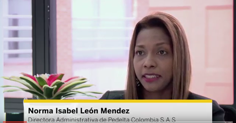 "SAP es la herramienta que le permite a las empresas tener un control eficiente de las actividades que desarrolla y poder tomar los correctivos de manera oportuna. Norma Isabel León M. Directora Administrativa. Pedelta Colombia SAS